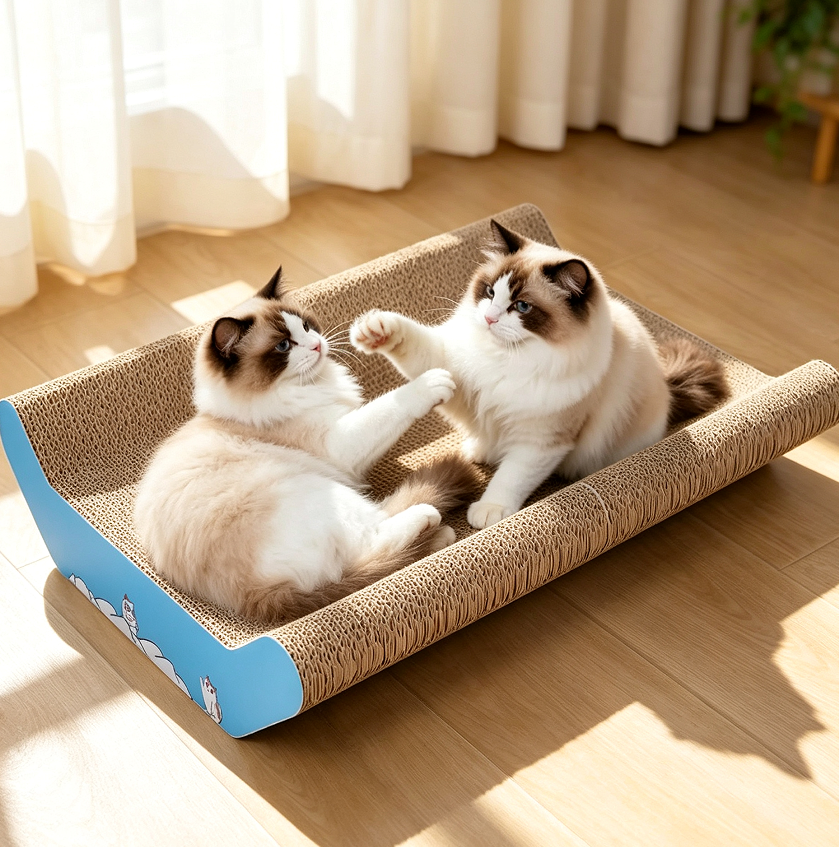 12 Extra Large Cat Scratch Bed Multi-Cat - Image 1