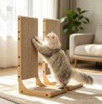 Large L-Shape Vertical Cardboard Scratcher 2-Pack