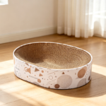 Oval Sturdy Breathable Cat Scratch Pad