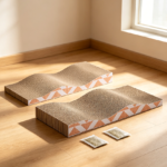 Curved Single-Layer Catnip Scratch Pad 2-Pack