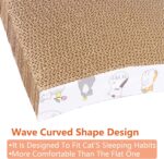 S-Shaped Cat Scratching Lounger 3-Pack - Image 2