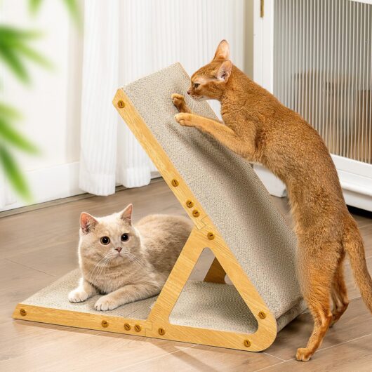 Medium A-Frame Cat Scratcher Wood Frame