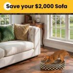 Oval 2-in-1 Cat Scratch Bowl Lounger - Image 2