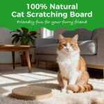 Round Cat Scratcher Refill Pads 2-Pack - Image 2