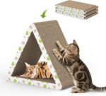 Triangular Cat Scratcher Six Usable Sides